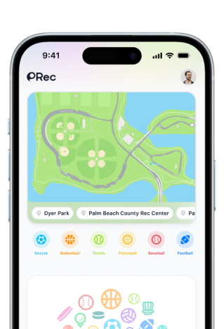 Rec Sports mobile app