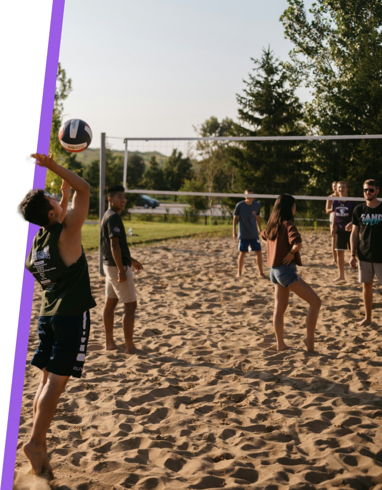 Use Rec to find the perfect spot to play volleyball